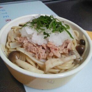 大根おろしでさっぱり！ツナパスタ